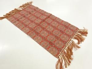 円文白虎朱雀錦織出し卓布